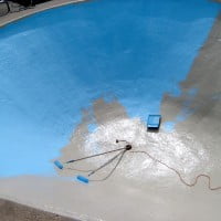 In-ground pool paint - repair