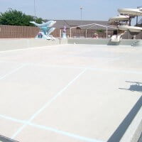 Patching & repair - swimming pool fix