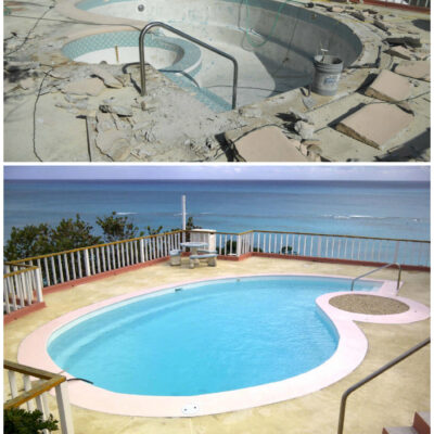 Swimming Pool  Before & After