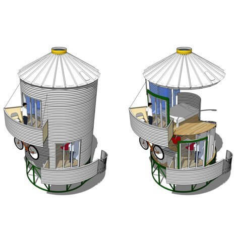 How to Build a Grain Bin House | Building a Grain Bin House
